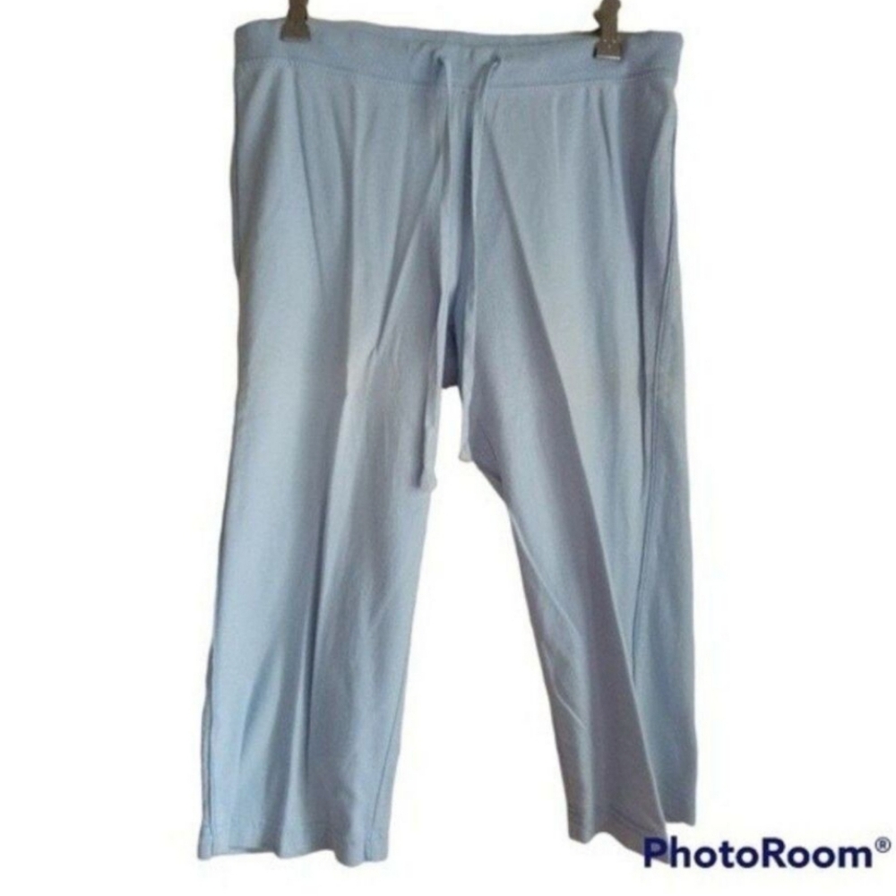 N.Y.L. Light Blue Capris Size Med